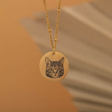 Pet Portrait Necklace