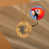 Pet Portrait Necklace