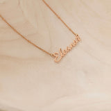 Rose Gold Personalized Custom Name Necklace for Everyday