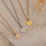 Heart Angel Number Necklace