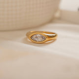 Marquise Cut Diamond Ring