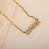 Dainty Mama Name Necklace