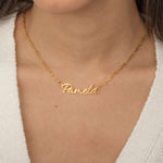 Gold Filled Personalized Custom Name Necklace for Everyday