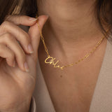 Gold Filled Custom Name Necklace. Personalized Jewelry for Mom