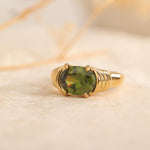 birthstone peridot ring