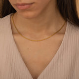 Gold Rope Chain Necklace Perfect for Layering