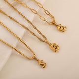 Custom Personalized Initial Name Necklace for Women 