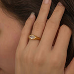 Marquise Cut Diamond Ring