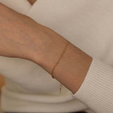 Elegant Gold Satellite Chain Bracelet. Tarnish Free and waterproof perfect for everyday