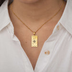 the star tarot card necklace